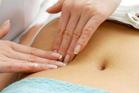 Пальпация живота